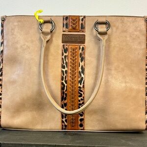 Conceal Carry Laptop Tote Bag Shoulder Purse Handbag